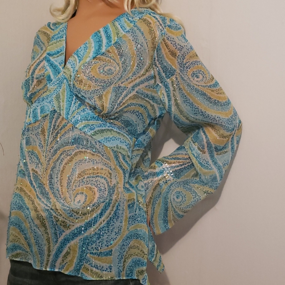 I.C.E SHEER TOP SIZE LARGE - Picture 7 of 11